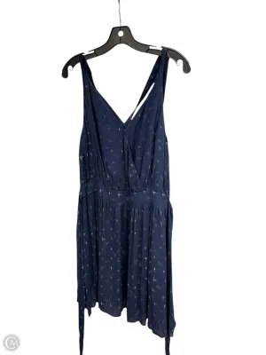 Dress Casual Short By Miss Me In Blue, Size: M