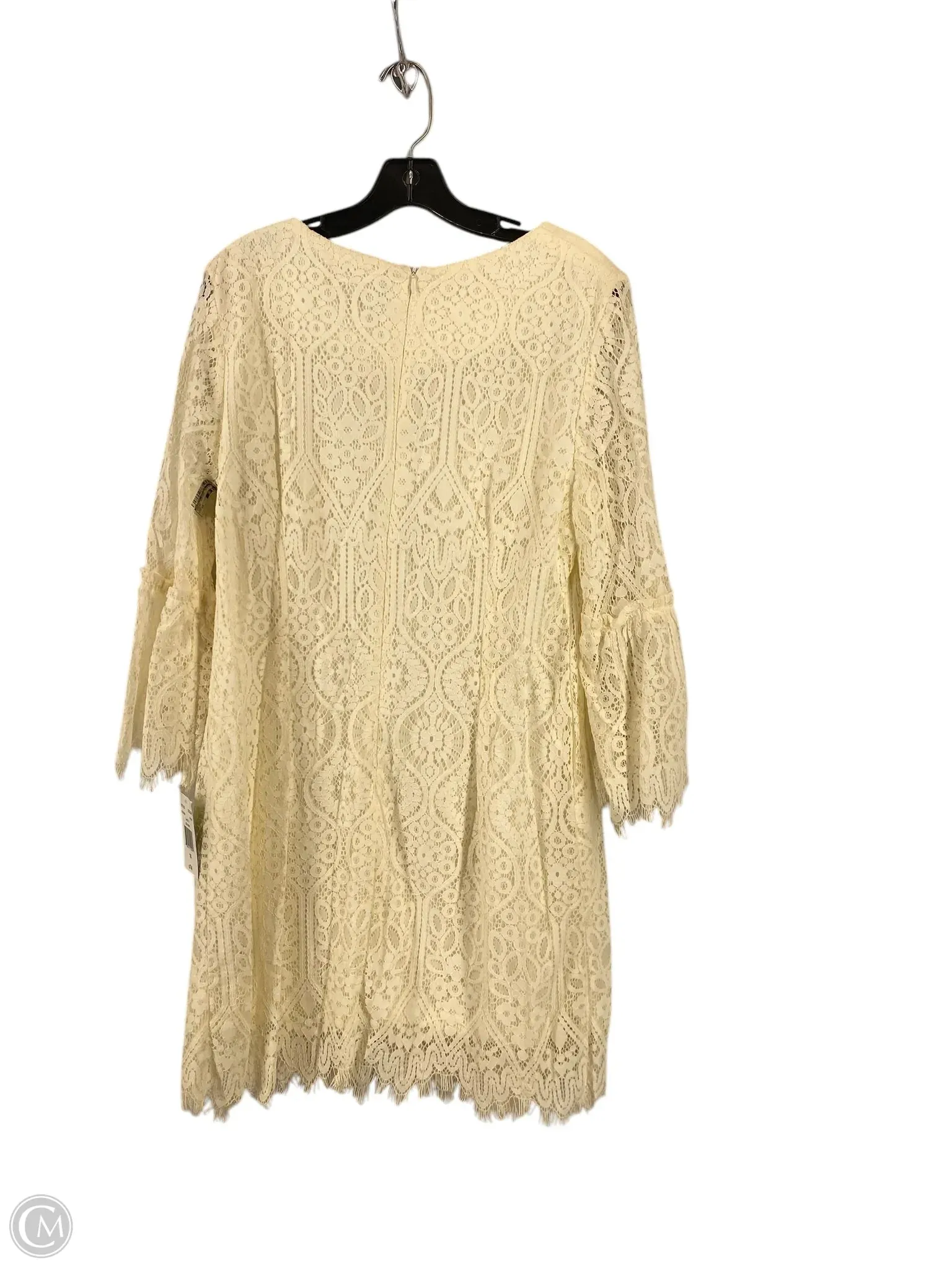 Dress Casual Short By Ronnie Nicole In Cream, Size: 16