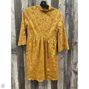 Dress Casual Short By Taylor & Sage In Gold, Size: Xs