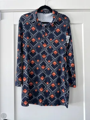 Dress Casual Short By Zara In Blue, Size: M