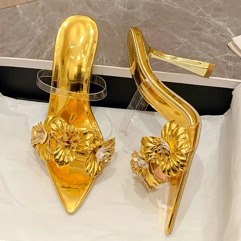 Eilyken Flower Sexy Pointed Toes