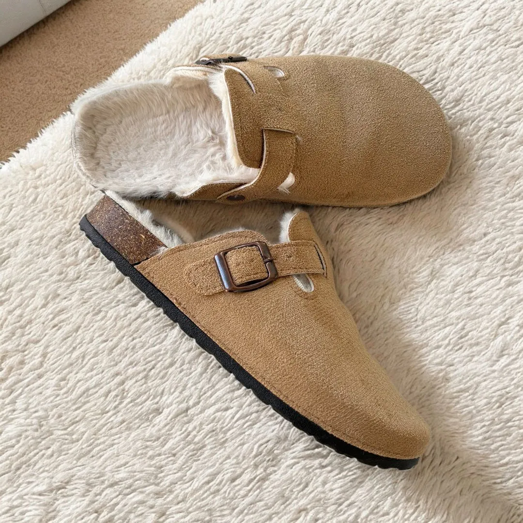 Elle Suede Clogs