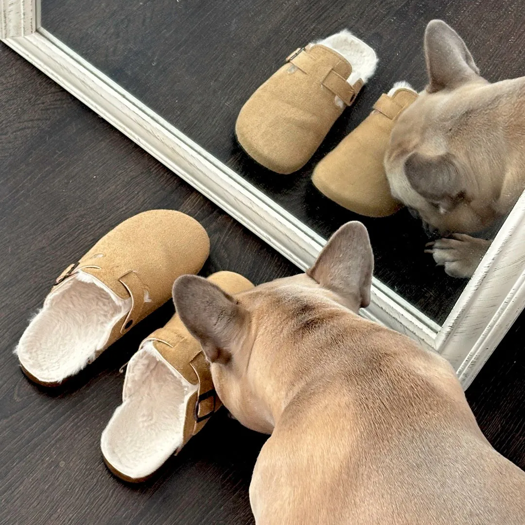 Elle Suede Clogs