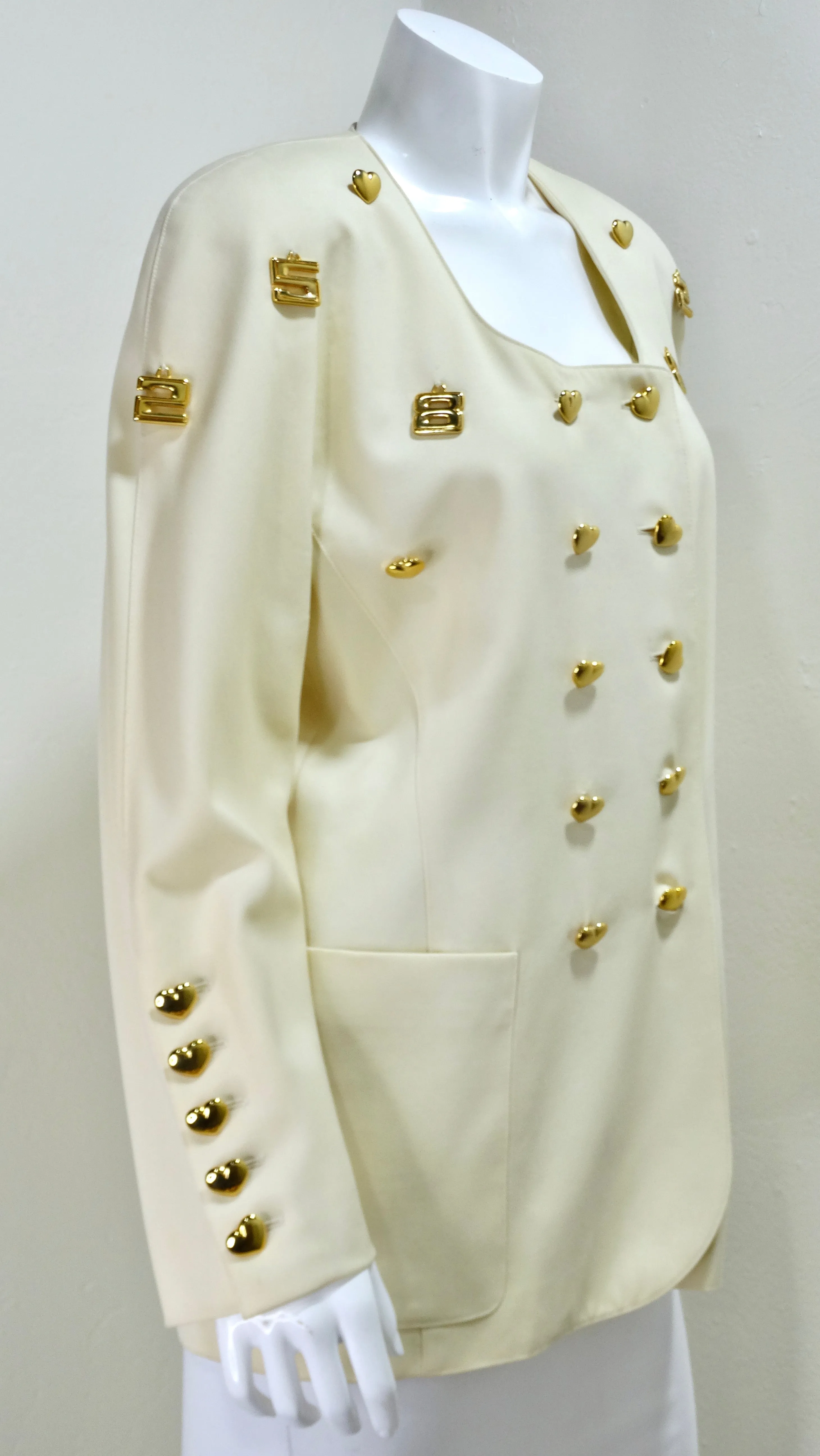 Escada Double Breasted Charm Jacket
