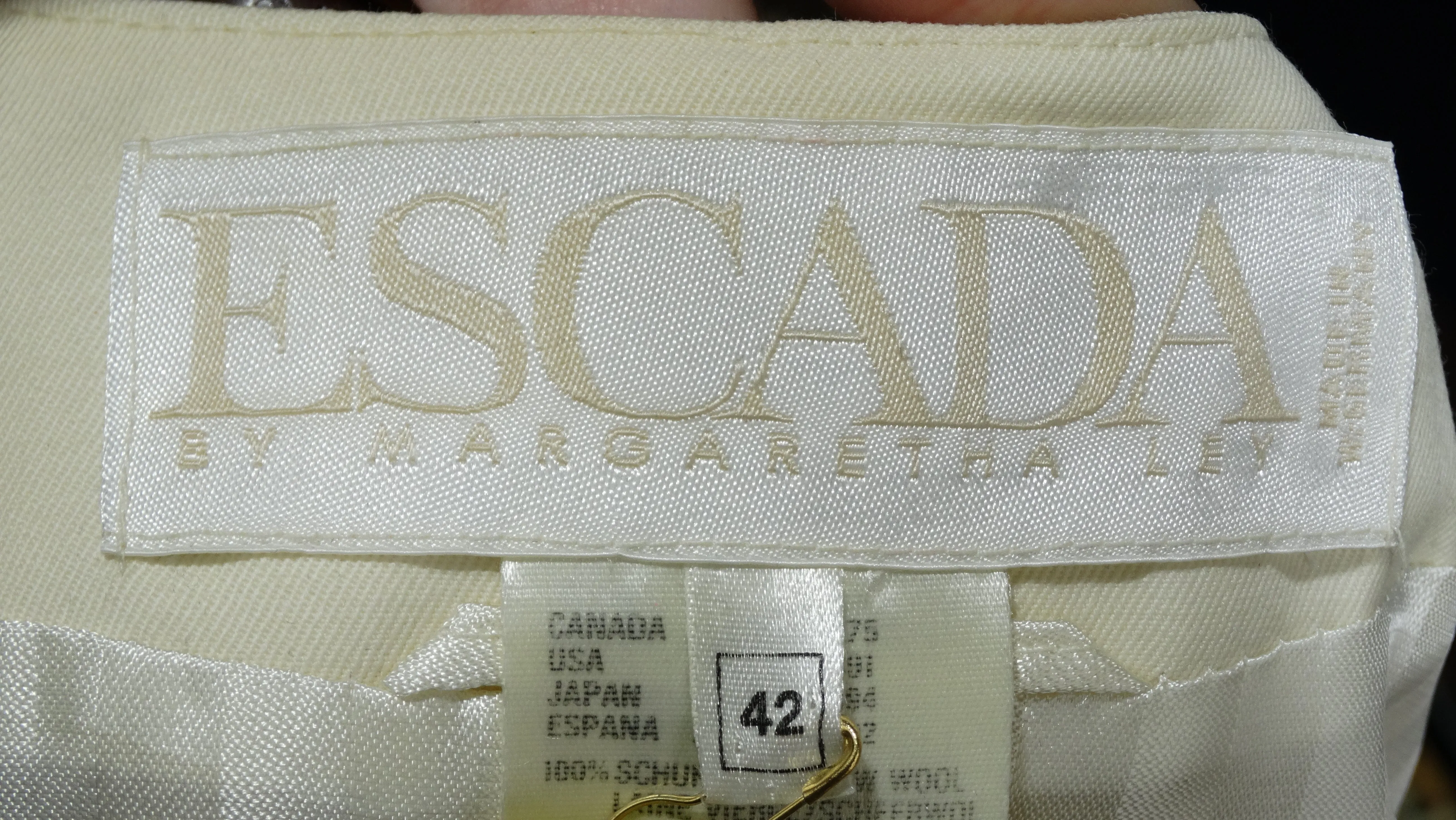 Escada Double Breasted Charm Jacket