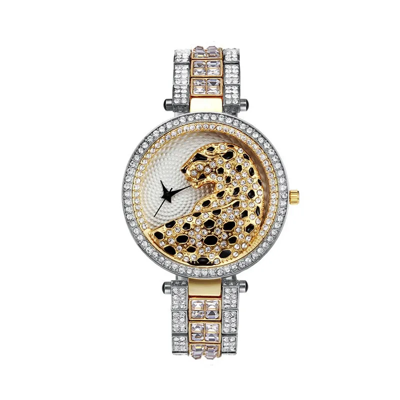 Fashion Leopard Dial Women's Watch