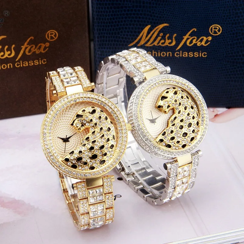 Fashion Leopard Dial Women's Watch