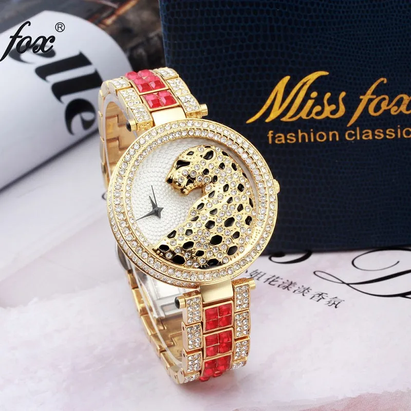 Fashion Leopard Dial Women's Watch
