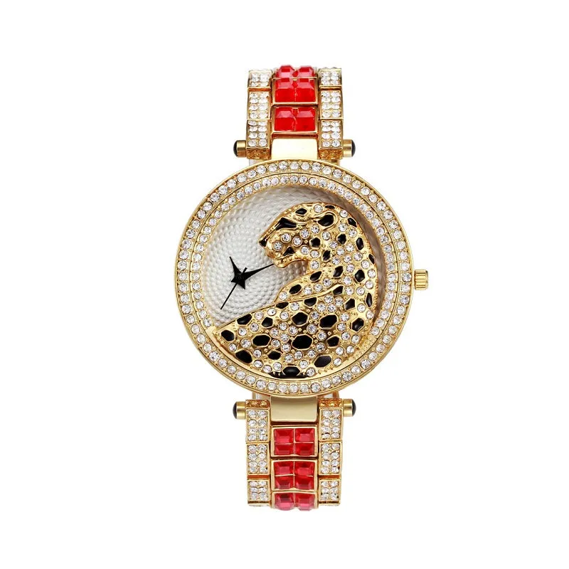 Fashion Leopard Dial Women's Watch