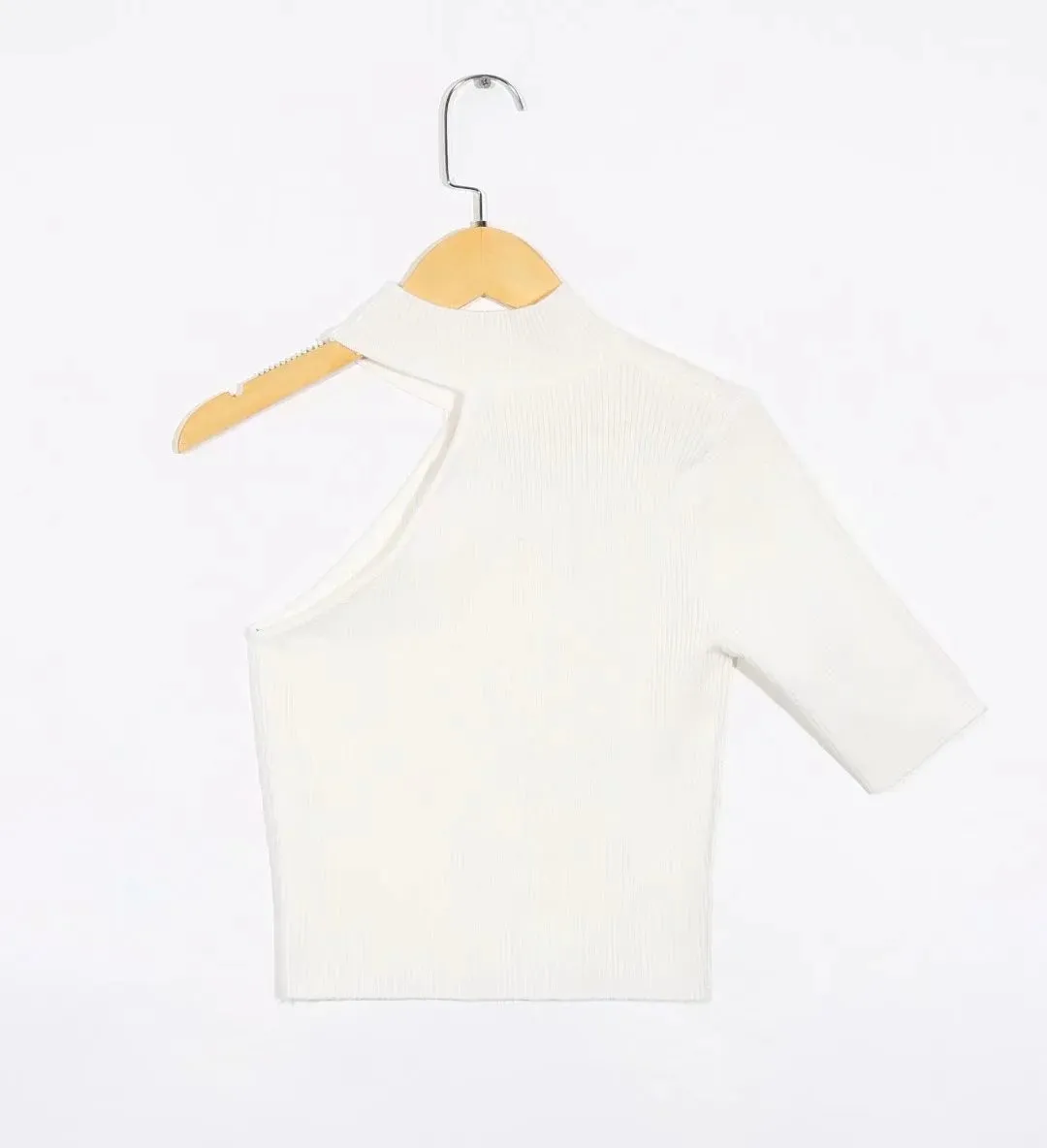 Fashion sex open shoulder Women's T-Shirt