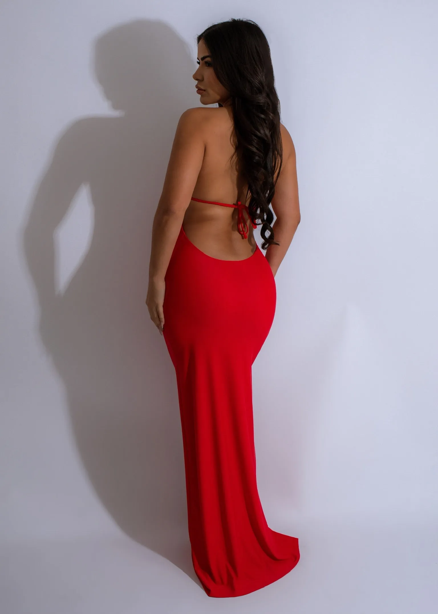 Feeling Cute Maxi Dress Red
