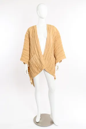 Flax Linen Pleated Kimono