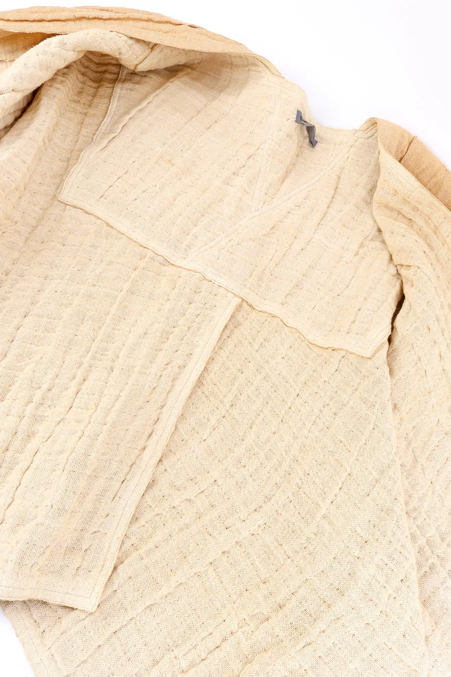 Flax Linen Pleated Kimono
