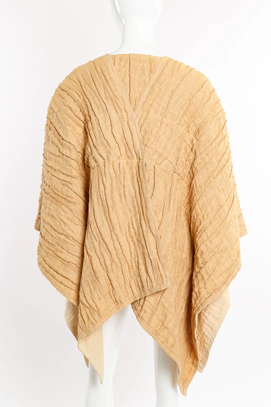 Flax Linen Pleated Kimono