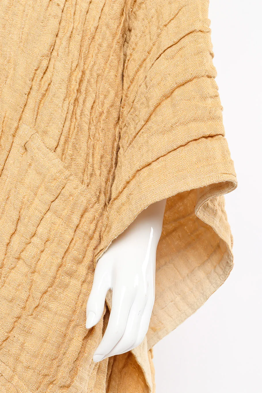 Flax Linen Pleated Kimono