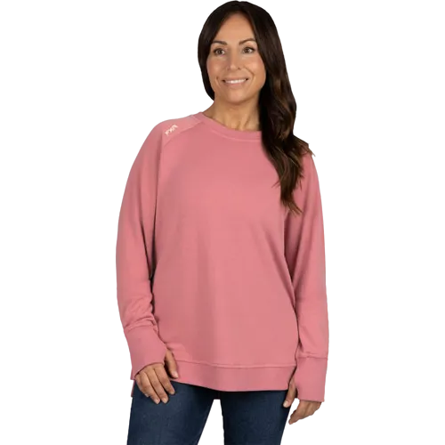 FXR Women's Side Star Crewneck Pullover Hoodie