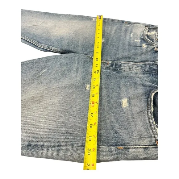 GRLFRND Women's Karolina High-Rise Straight Denim Jeans Button Fly Size 30