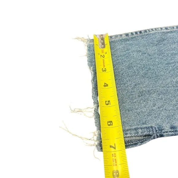 GRLFRND Women's Karolina High-Rise Straight Denim Jeans Button Fly Size 30
