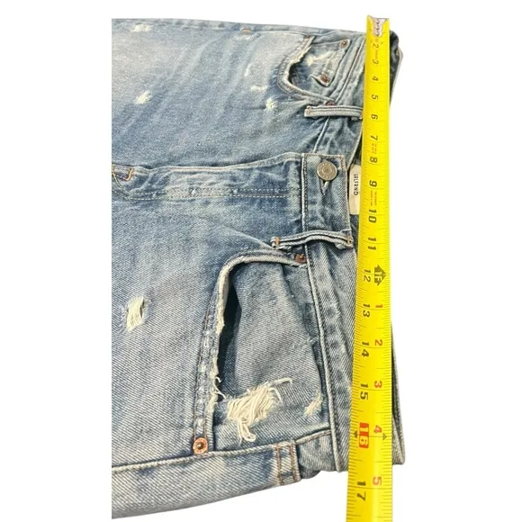 GRLFRND Women's Karolina High-Rise Straight Denim Jeans Button Fly Size 30