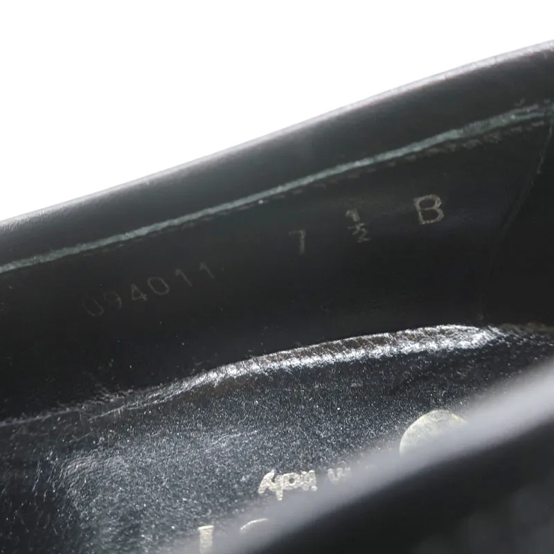 Gucci GG Canvas Horsebit Loafers Black Size 7.5
