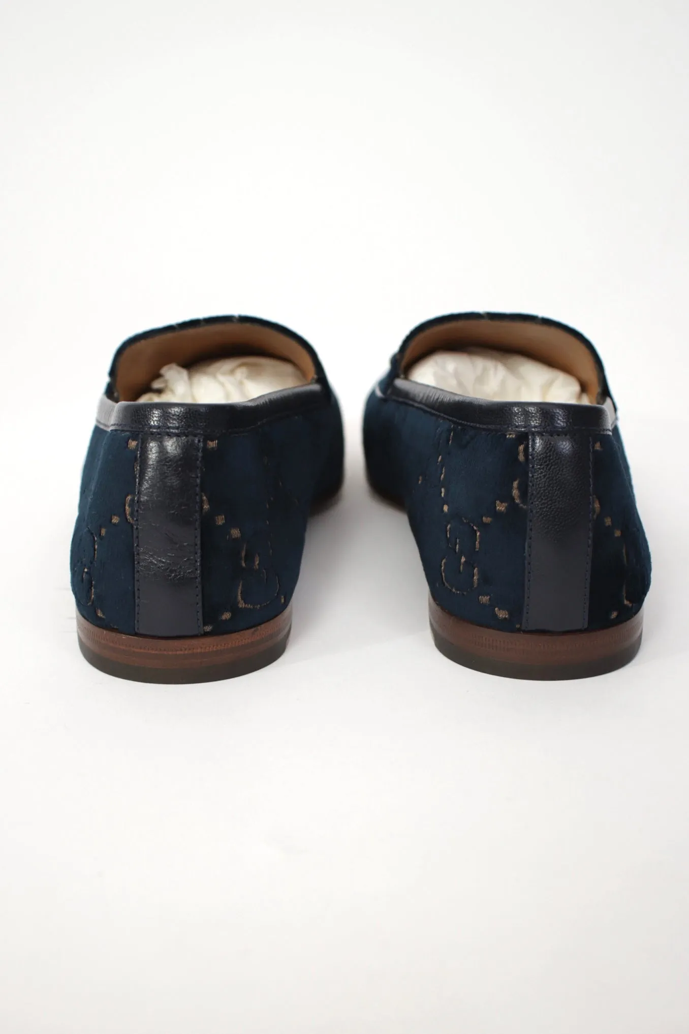 Gucci Jordaan Horsebit Velvet Loafer*