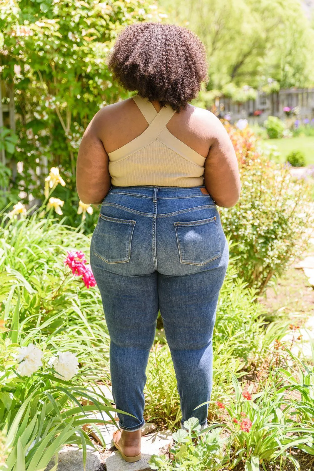 Hazel Blues® | Crossways Halter Top