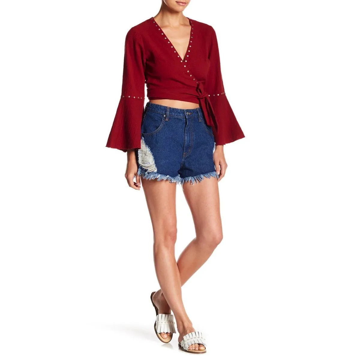 Hear Me Roar Denim Short