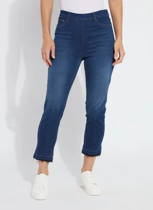 'Holding Power' Premium Denim- Cropped Straight Leg (24.5" Inseam)