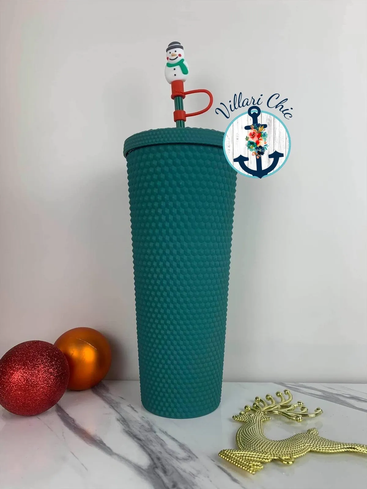 Holiday Studded Tumbler -- Several Colors!