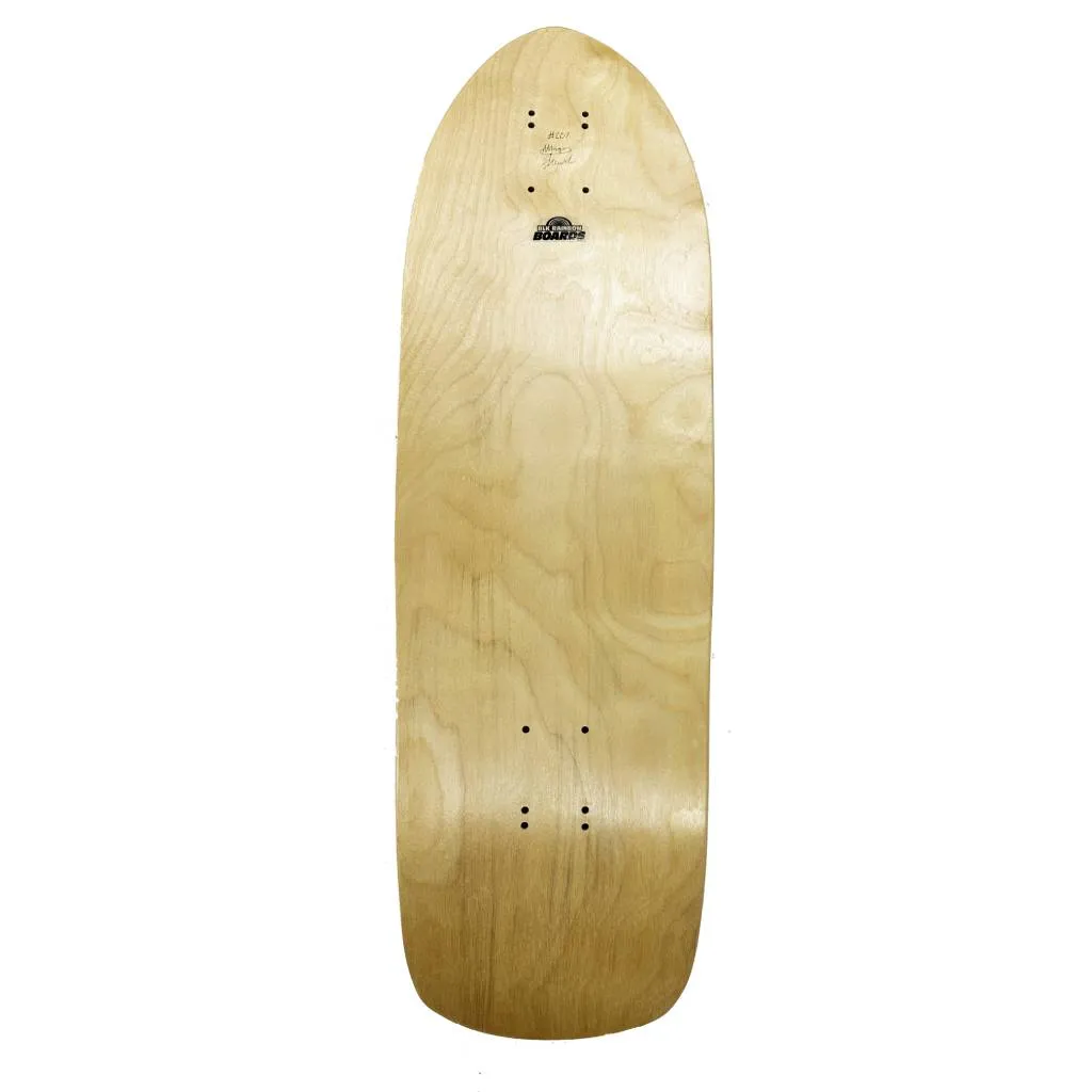 Hopkin Black Rainbow Convict 30 kicktail cruiser deck