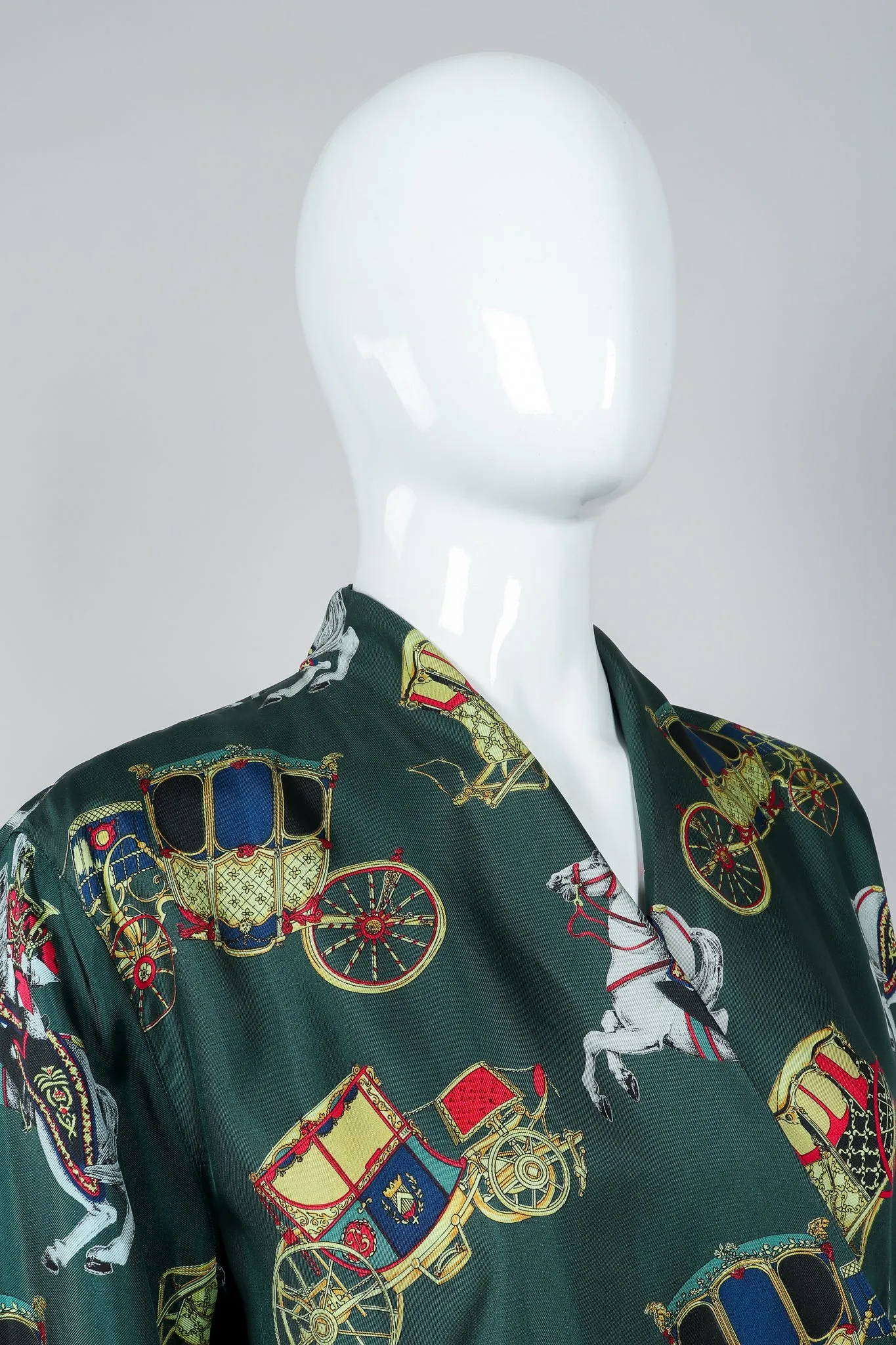 Horse & Carriage Print Bodysuit