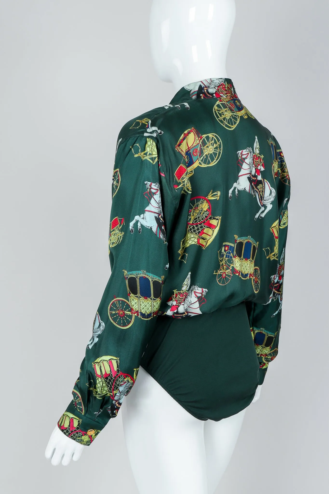 Horse & Carriage Print Bodysuit