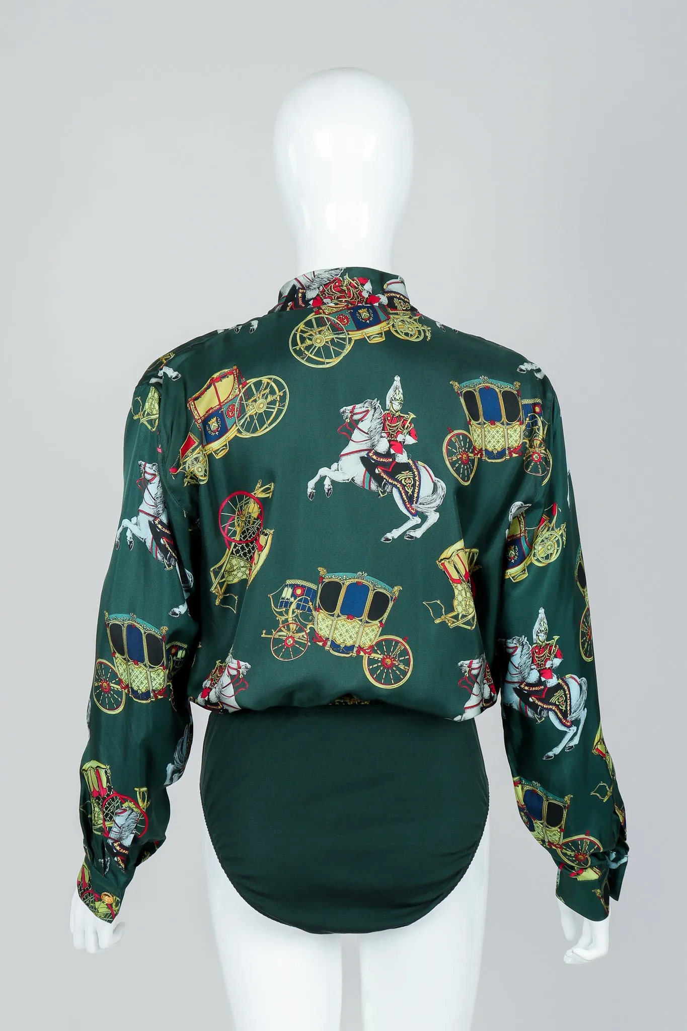Horse & Carriage Print Bodysuit