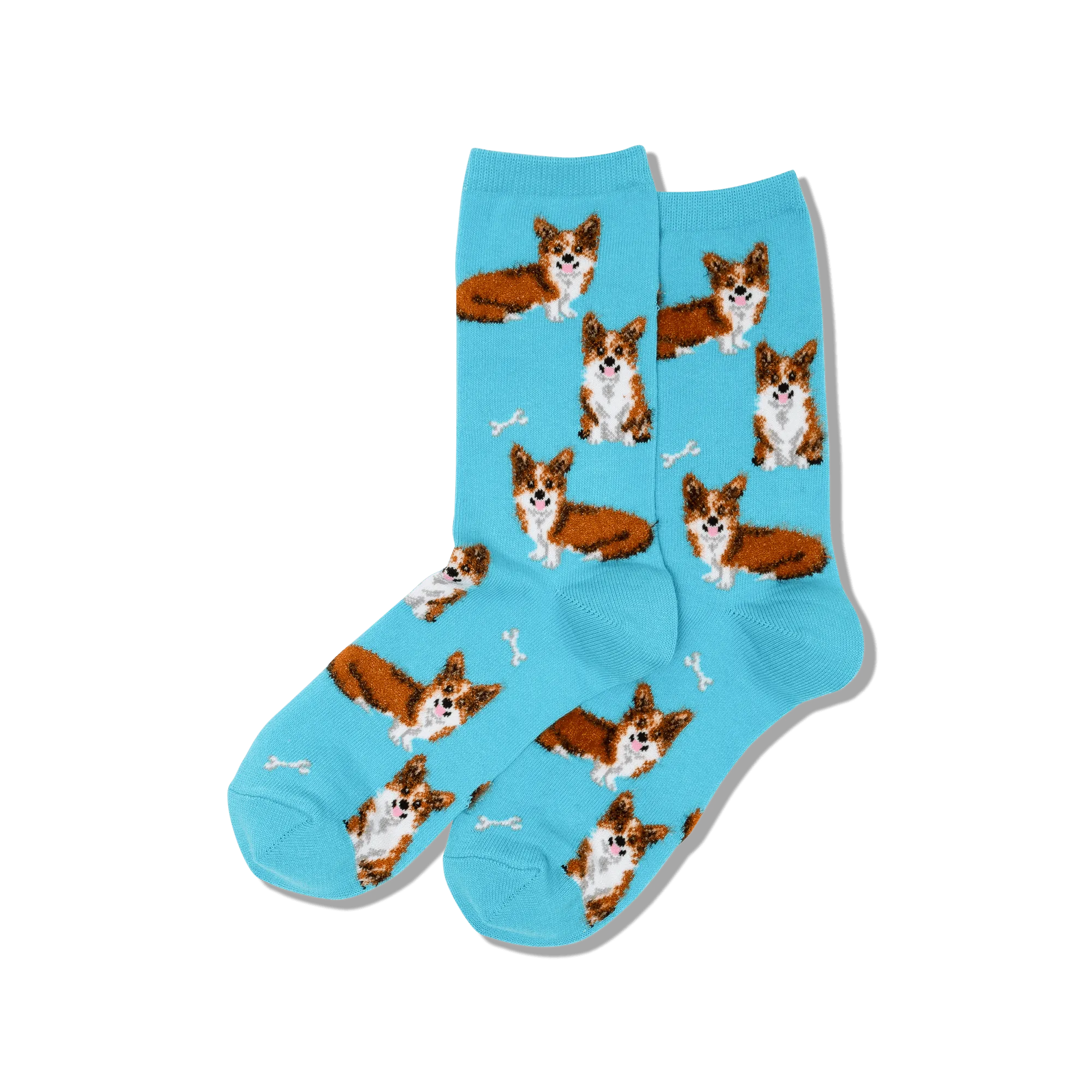 HOTSOX Women's Corgi Crew Socks