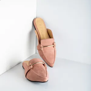Hotta | Shiny Summer Mules - pink