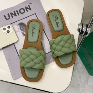 INSTOCK-Fashionable Outerwear Slippers for Women