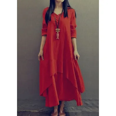 INSTOCK- New casual loose women's long skirt