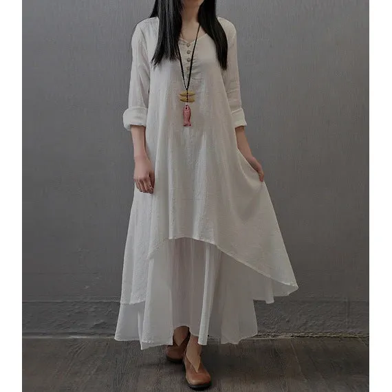 INSTOCK- New casual loose women's long skirt