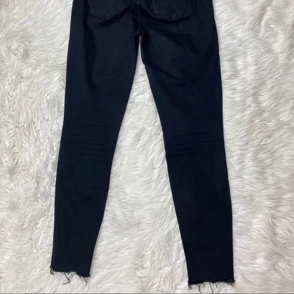 J Brand Skinny Jeans Blue Mercury Size 26 Raw Hem