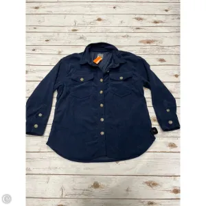 Jacket Shirt By Cme In Navy, Size: Xl