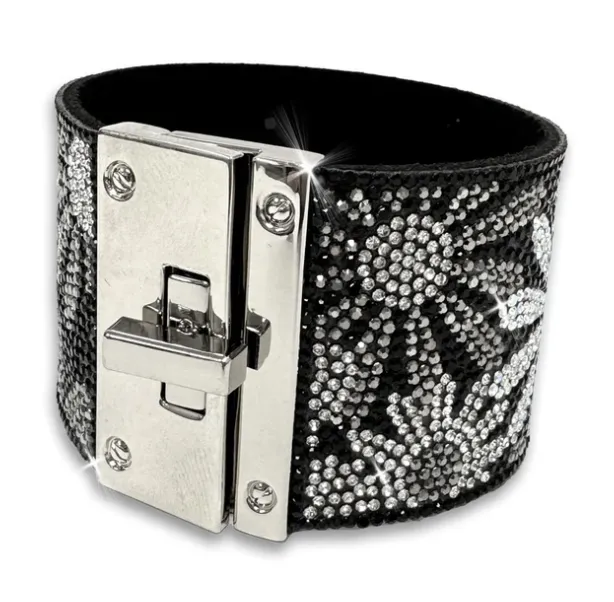 JKB436 - Flower Power Cuff Bracelet