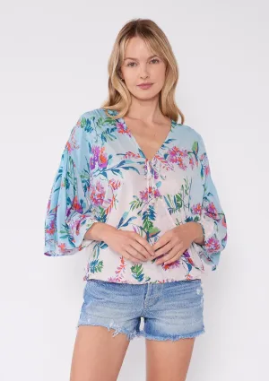 Jules Floral Surplice Top
