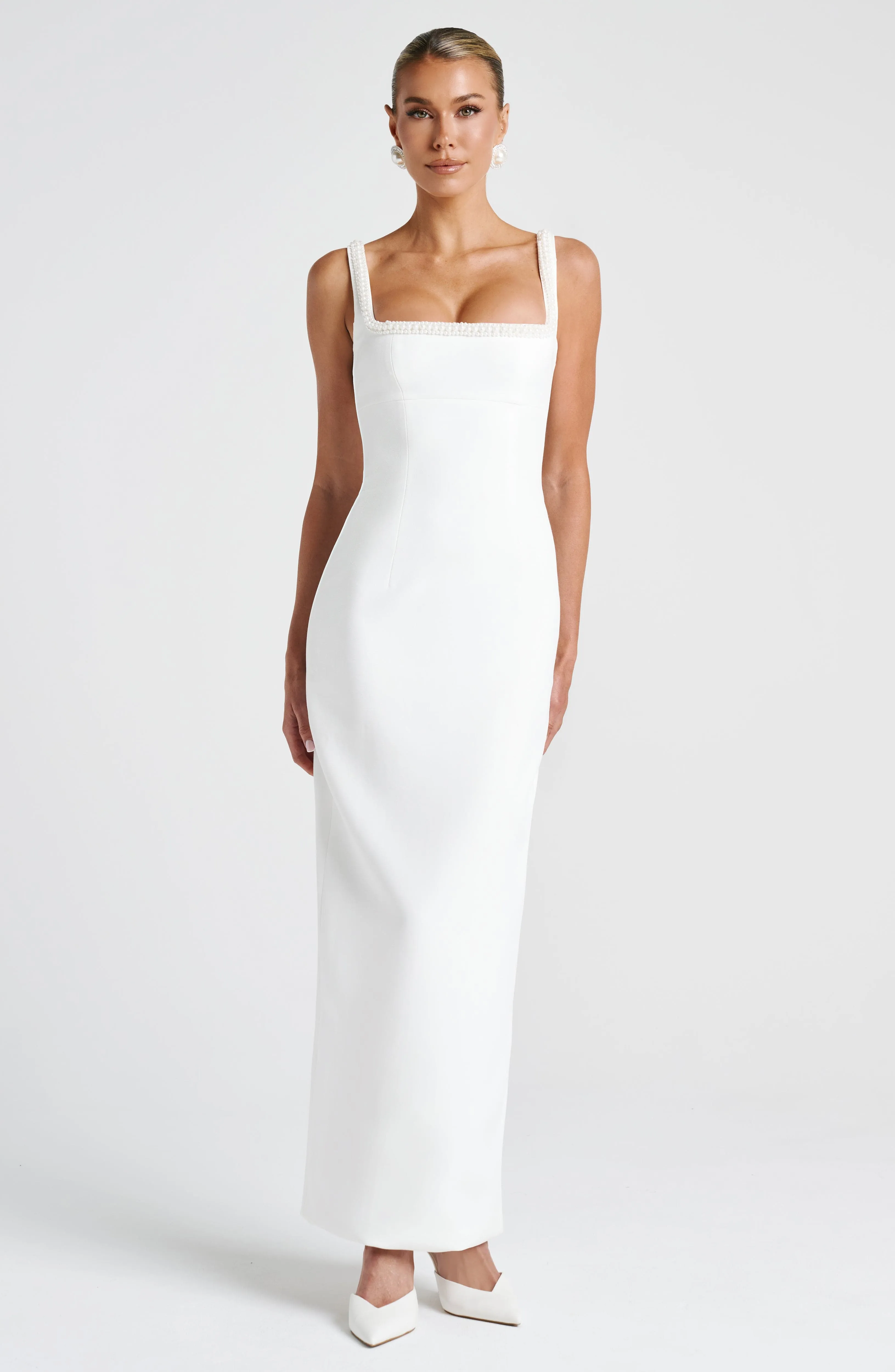Julieta Midaxi Dress - Ivory