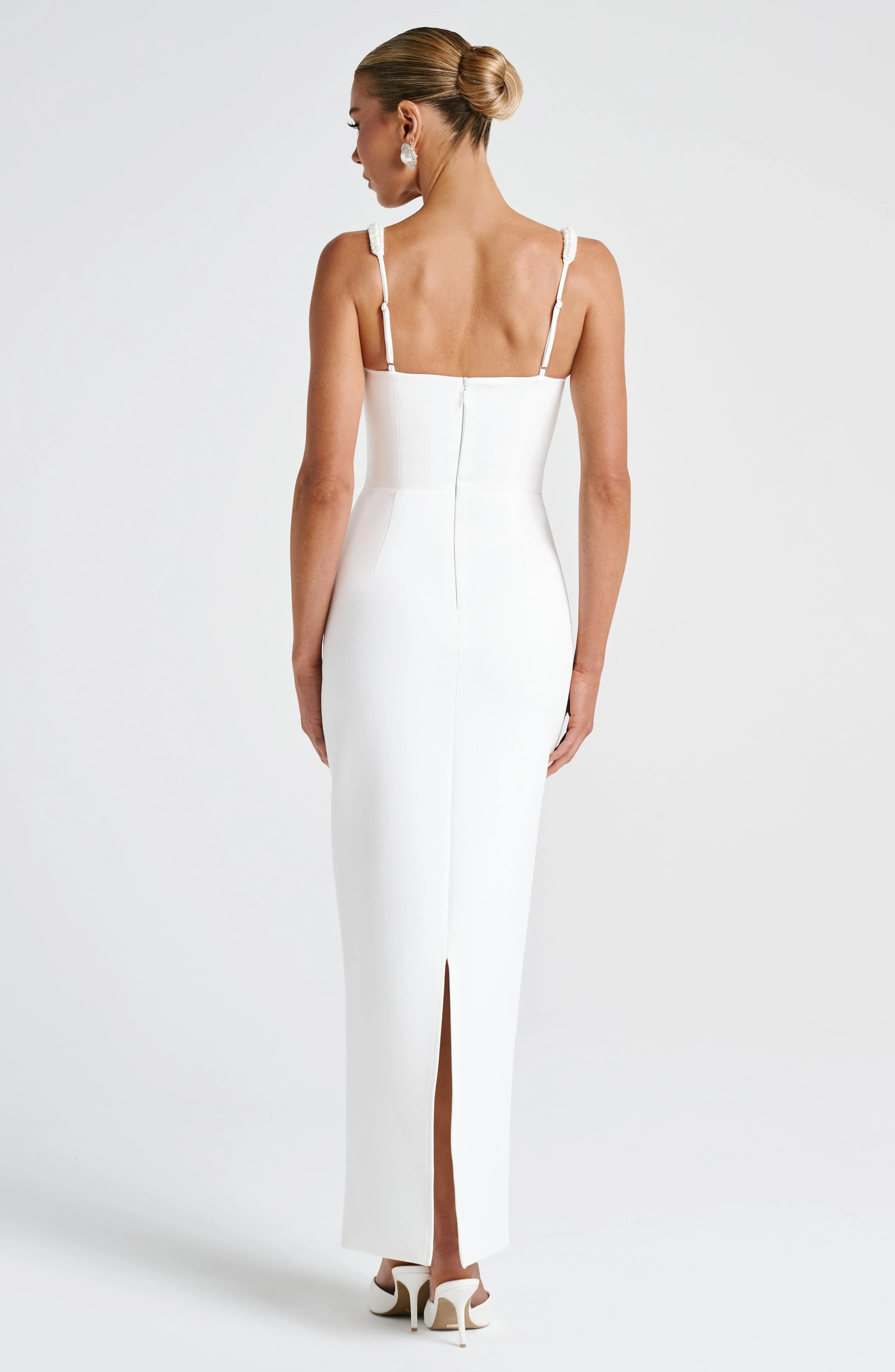 Julieta Midaxi Dress - Ivory