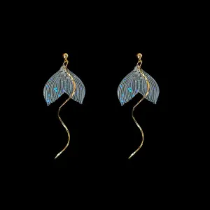 Just Lil Things  Gold Drop Earrings jlt11524