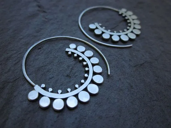 Just Lil Things Gold Hoop Earrings jlt11592