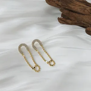 Just Lil Things  Gold Pin Earrings jlt11518