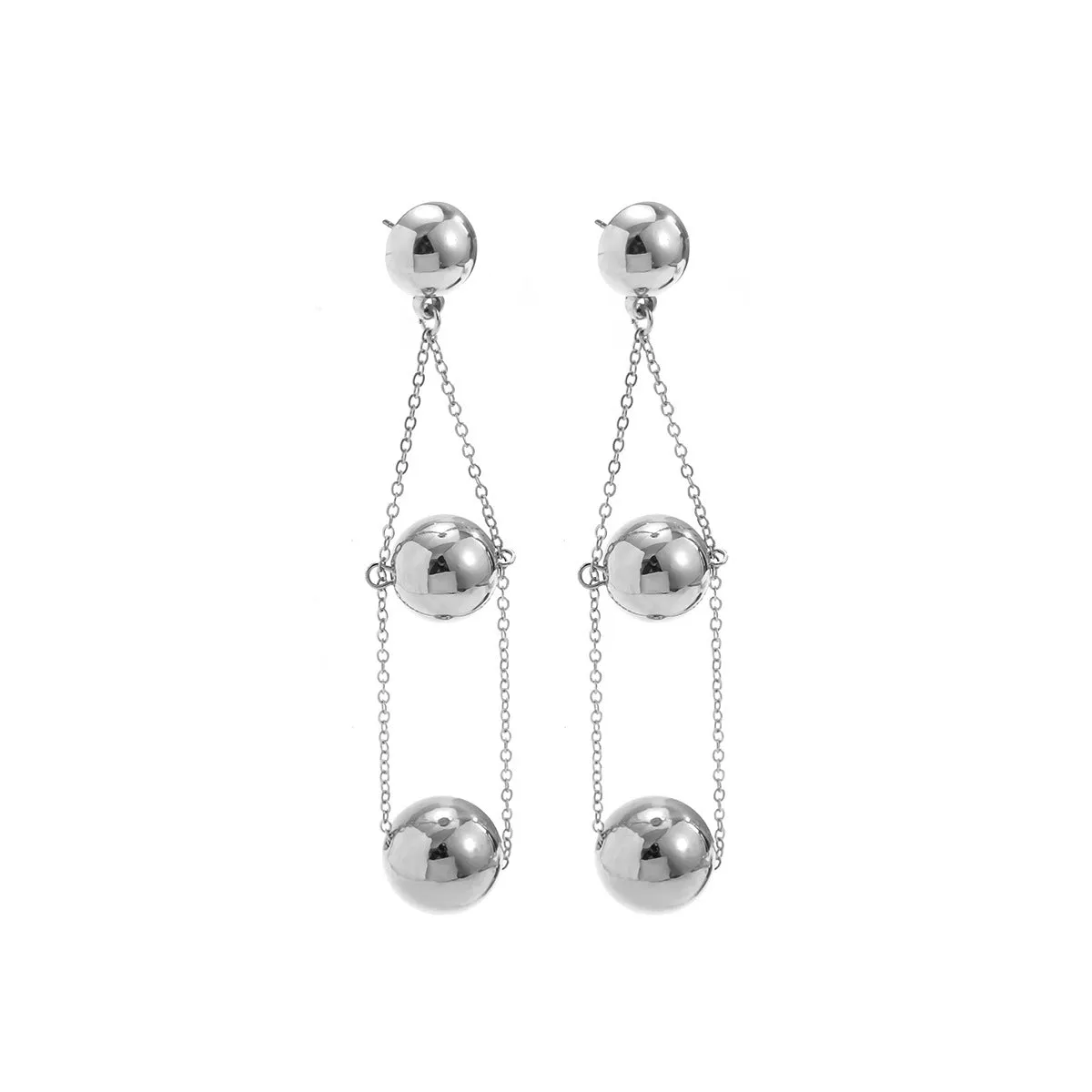 Just Lil Things Silver Pin Earrings jlt11617