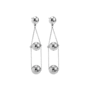 Just Lil Things Silver Pin Earrings jlt11617