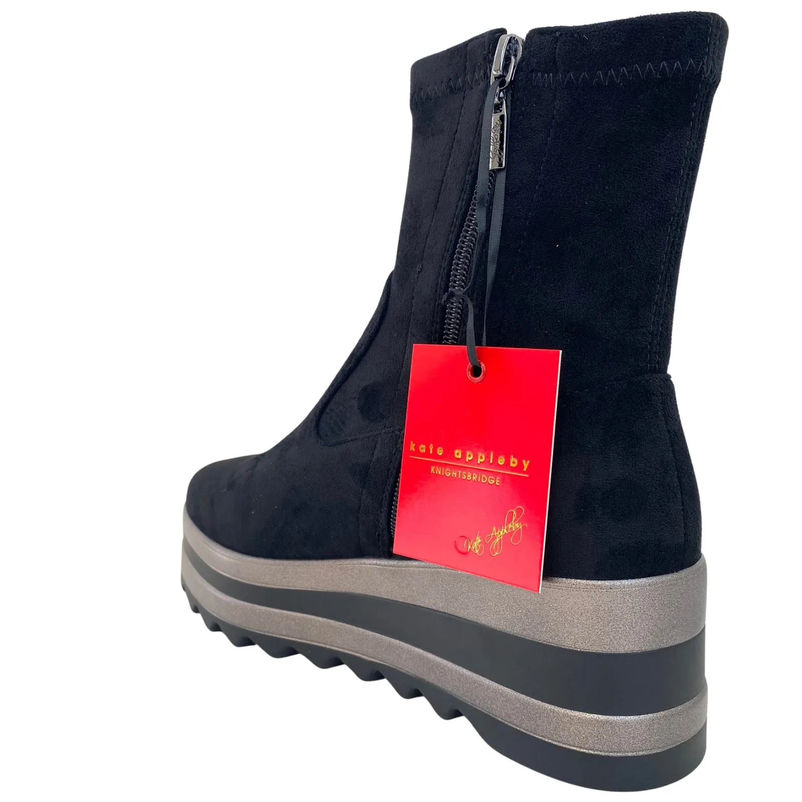 Kate Appleby Croston Wedge Boots - Black